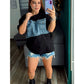 BLACK DENIM SET
