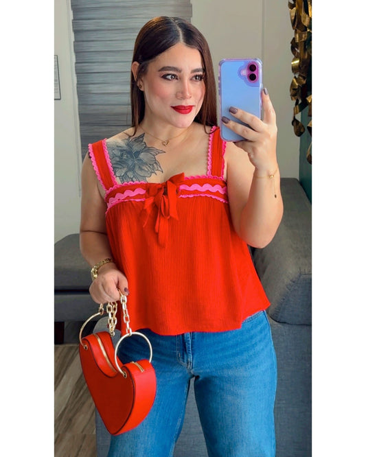 CHERRY ROSE TOP