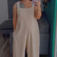 CORDUROY OVERALLS JUMPSUIT